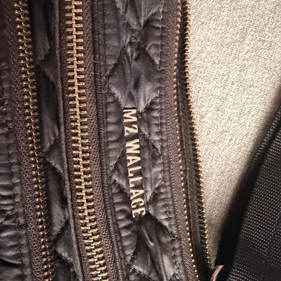 MZ Wallace Quilted Black Downtown Crosby Crossbody Bag - Picture 6 of 12